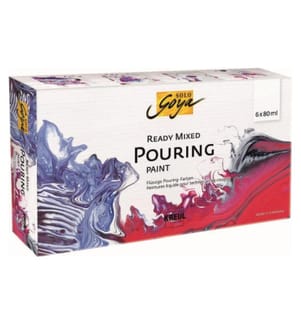 Kreul Bastelfarbe Solo Goya Acrylic 80 ml x 6 Stück