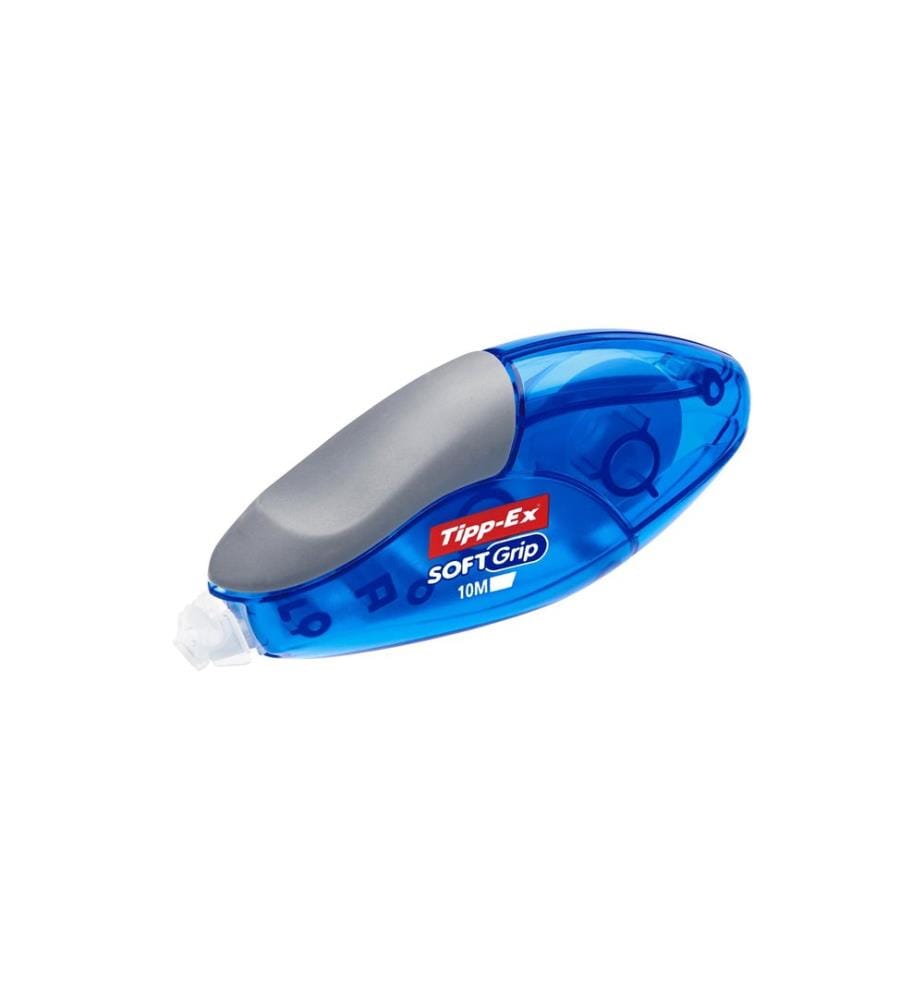 Tipp-Ex Roller correcteur Soft Grip 4,2 mm, Boîte de 10