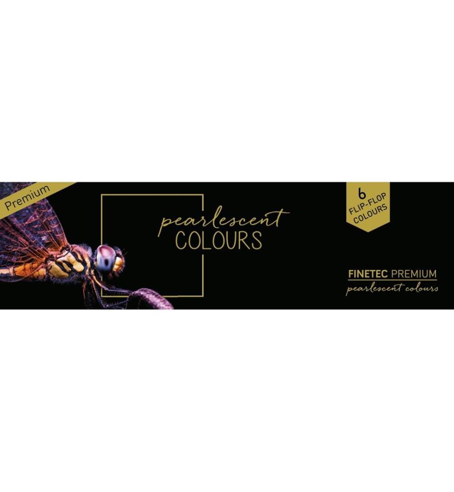 Peinture aquarelle Finetec Flip-Flop 6 couleurs
