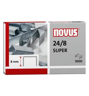 Novus Graffette 24/8 Super 1000 pezzi