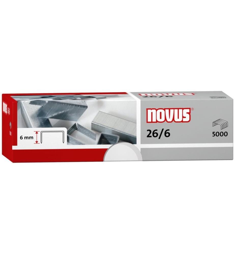Novus Graffette 26/6 5000 pezzi
