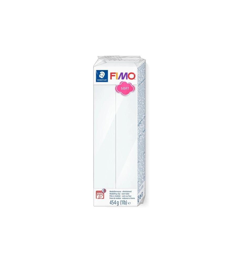 Pâte à modeler Fimo Soft Blanche