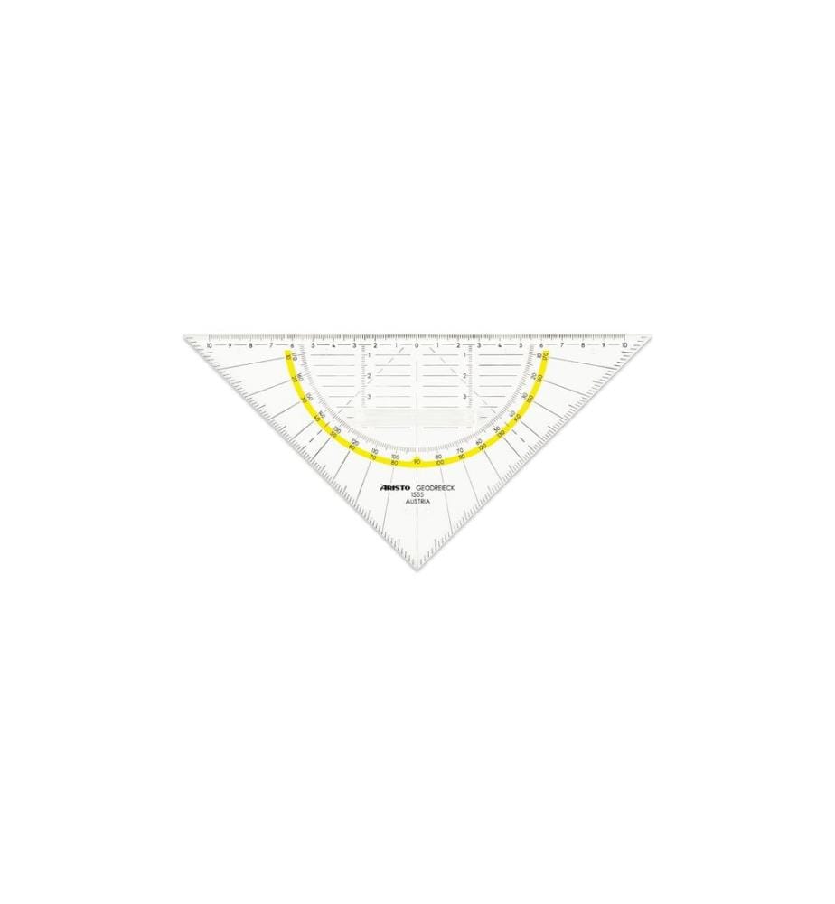 Aristo Geodreieck 22.5 cm mit Facette und Tuschnoppen
