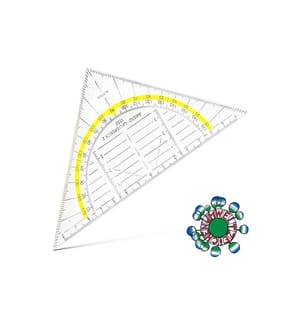Aristo Squadra per disegno tecnico 16 cm
