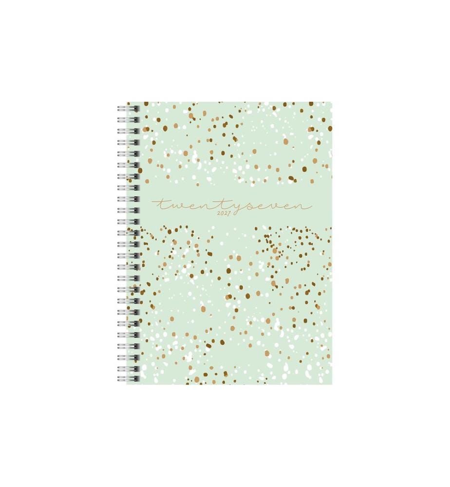 rido idé Agenda hebdomadaire Timing 1 2027 Confetti, A5, plastique