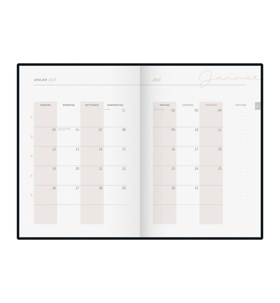 rido idé Agenda da tavolo Design Line 2027 Monstera