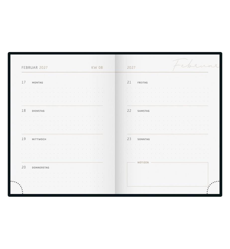 rido idé Pocket Planner Premium Young Line Mini 2027 Starry Night A6 Paper