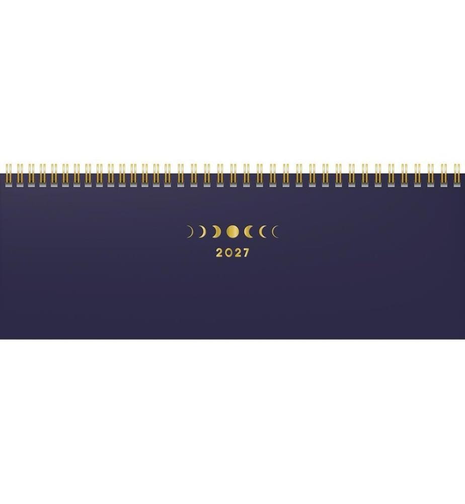rido idé Desk Calendar Design Line 2027 Moon 1W/2S