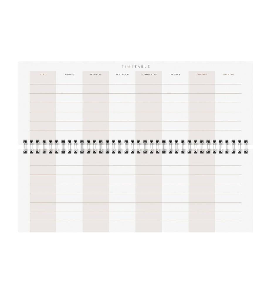 rido idé Agenda da tavolo Design Line Greeny 1W/2S