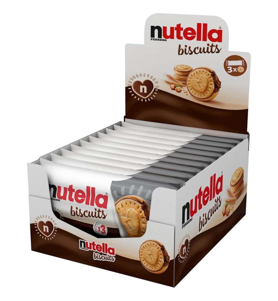 28x Ferrero Nutella Biscuits T3 - 41.4g