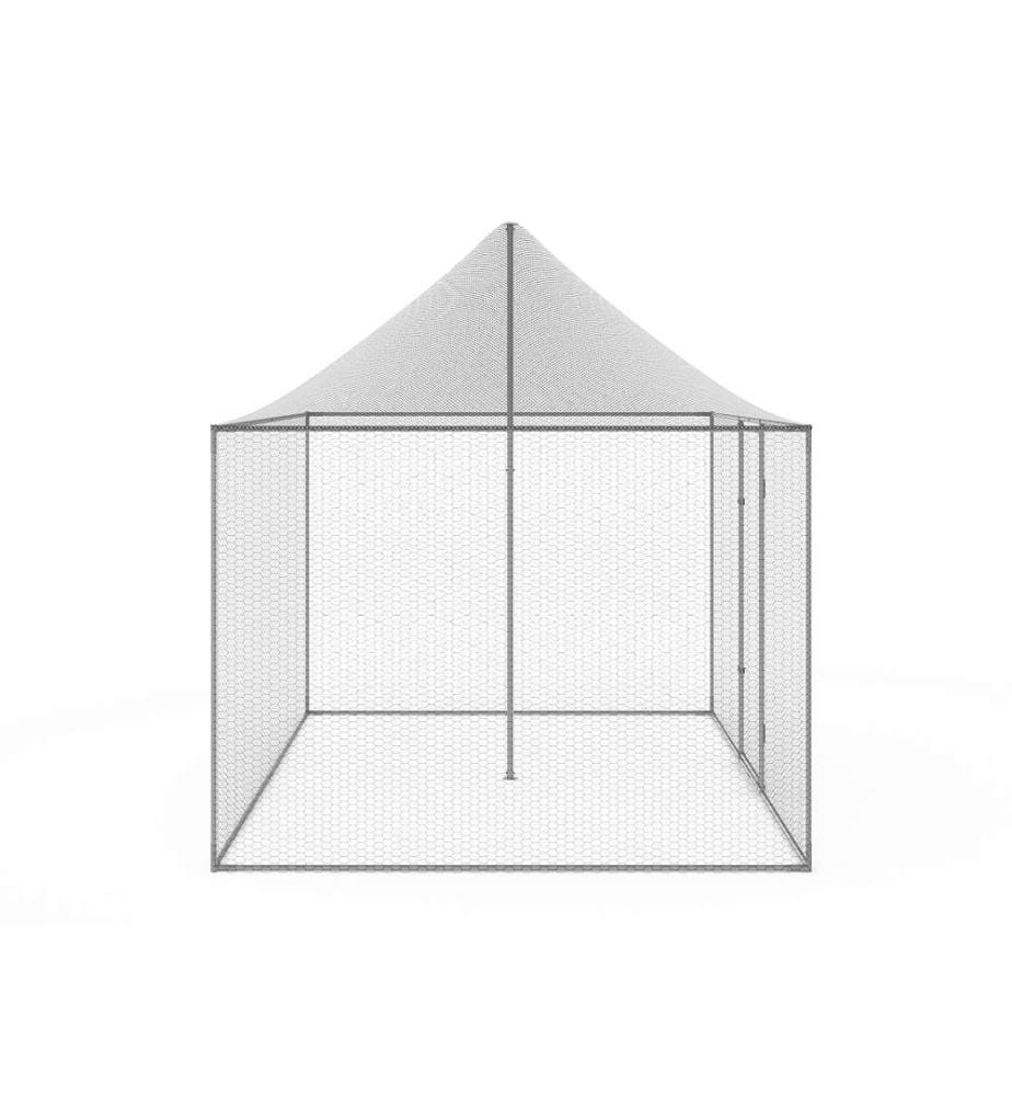 Voliera schermata 6m², - 3x2m