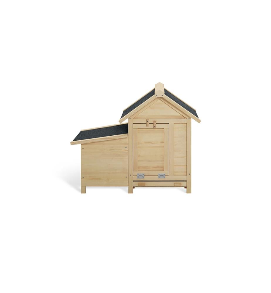 Poulailler Casita en bois avec pondoir intégré 82 x 47 x 67 cm - Brun CLair