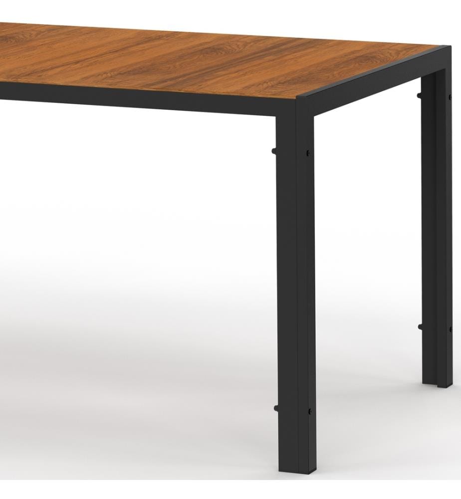 Set da pranzo Timbia 10 posti - Nero e marrone