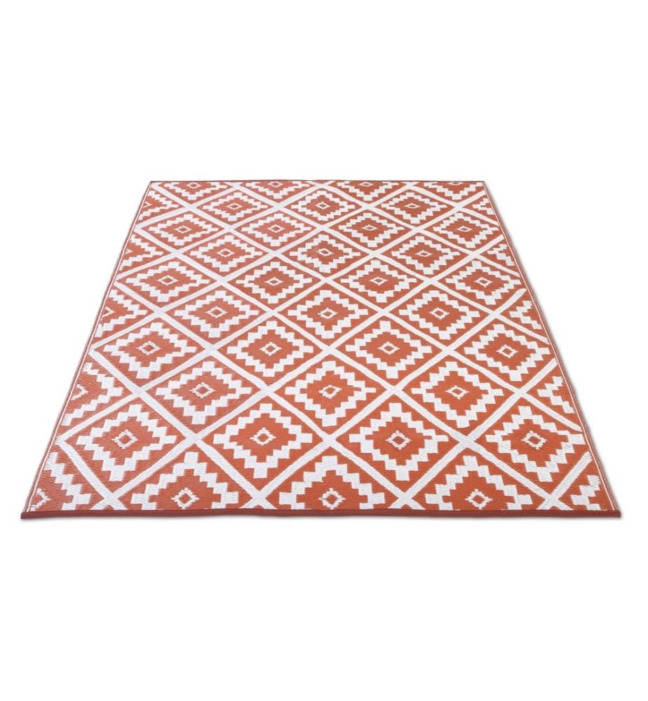 Rechteckiger Teppich Vahine 270 x 470 cm - Terracotta