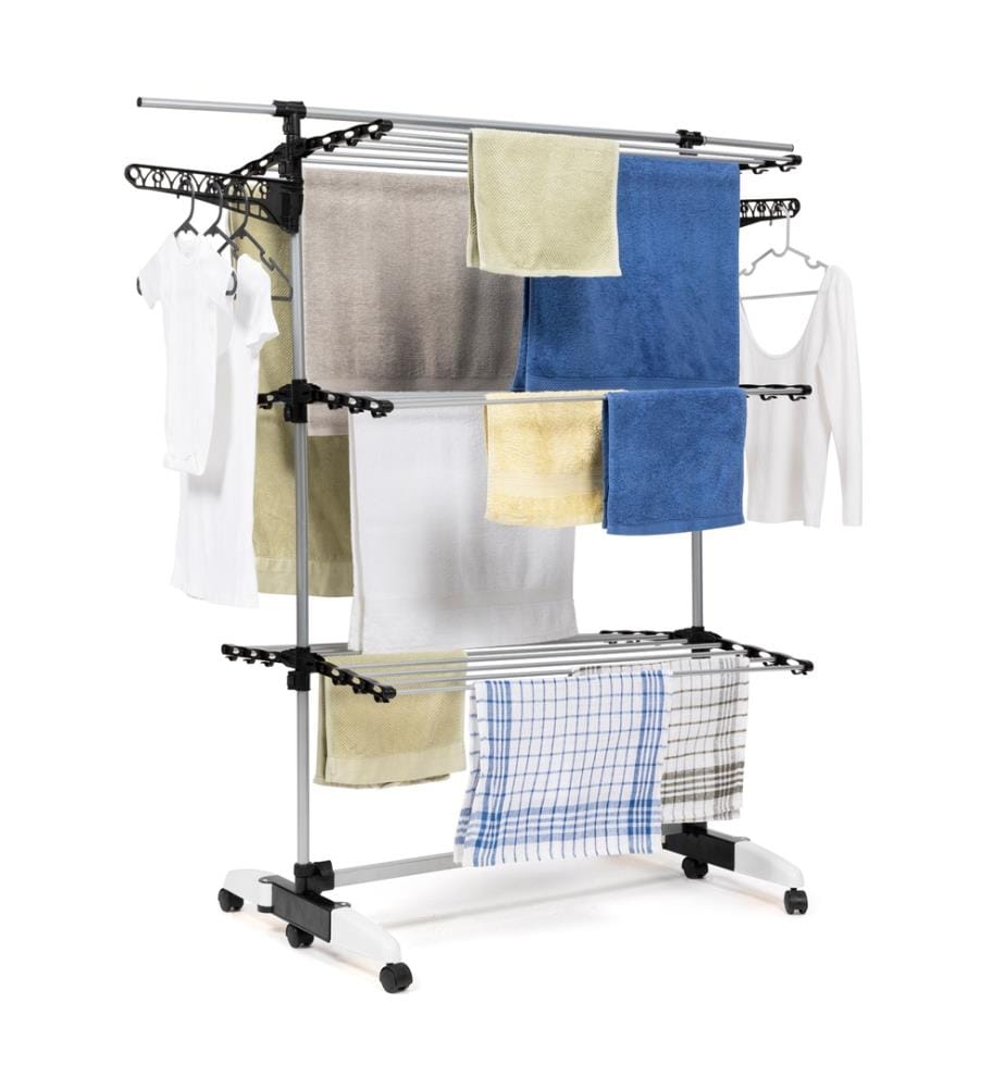 Optima 3-level dryer - Black, grey and white