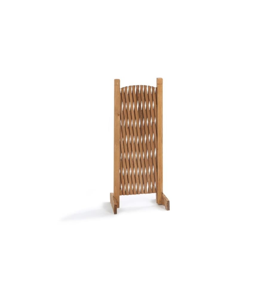 Recinzione in legno estensibile di 150 cm - Marrone