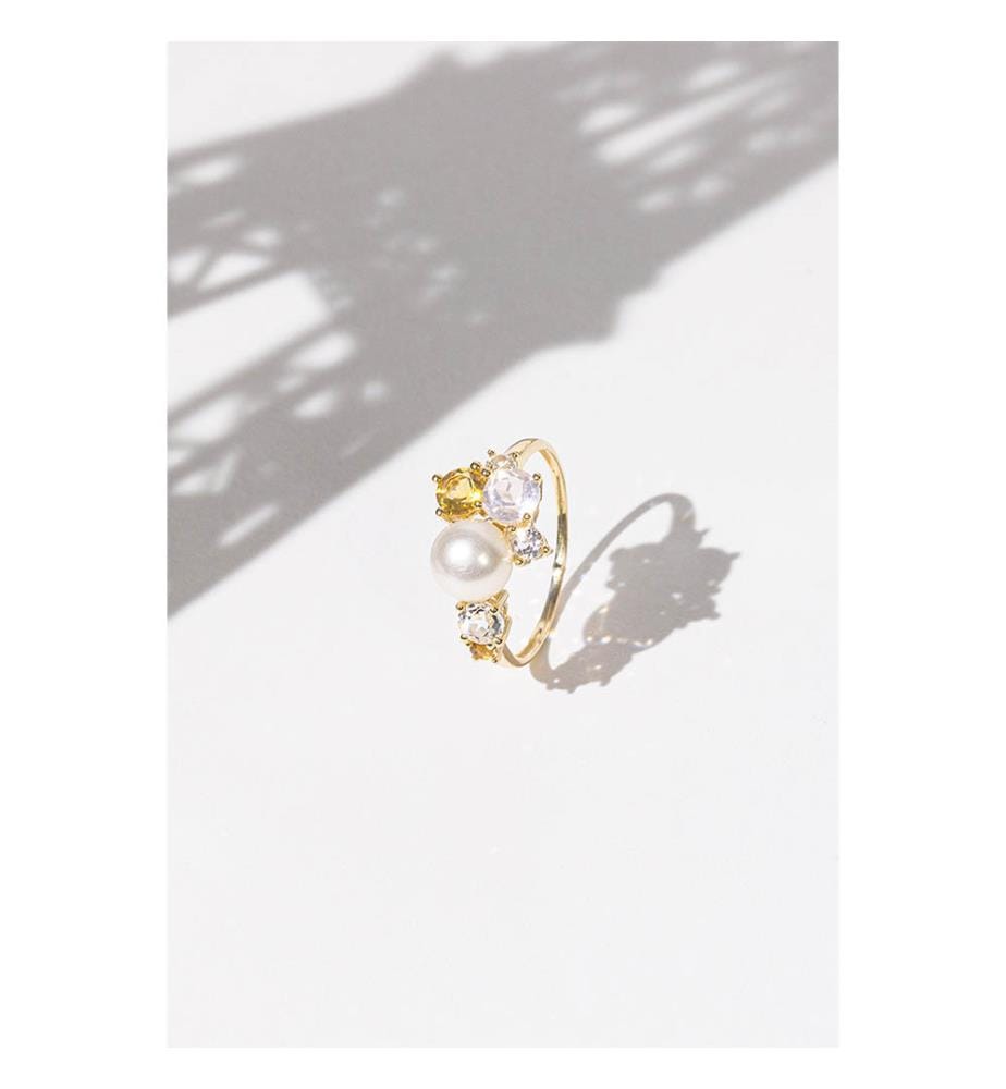 Bague Pikine - Or Jaune 375/1000