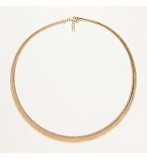 Halsband Scintillant Ø0,7 - Gelbgold 375/1000