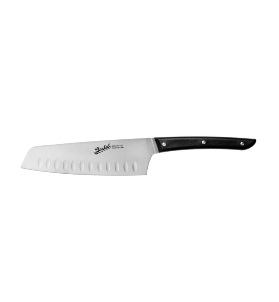 Santoku-Messer Color – Schwarz – 18 cm