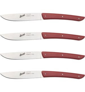 4er-Set Steakmesser „Color“ – Rot