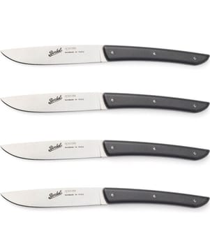 4er-Set Steakmesser „Color“ – Schwarz