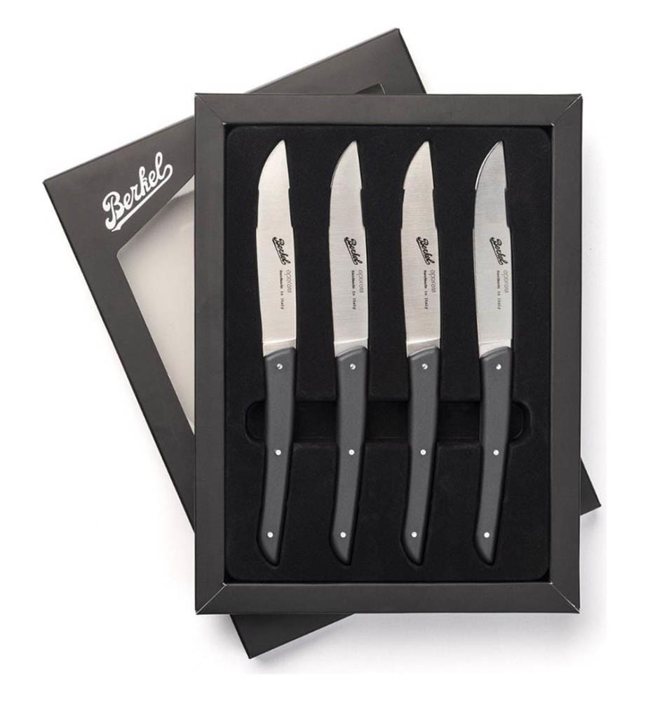 Coffret de 4 Couteaux à Steak Color - Noir