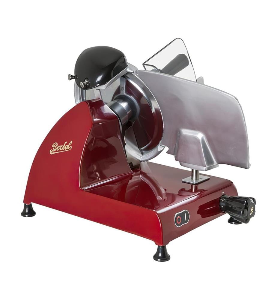 Aufschnittmaschine Red Line 250 – Rot + 2 Jahre Garantie