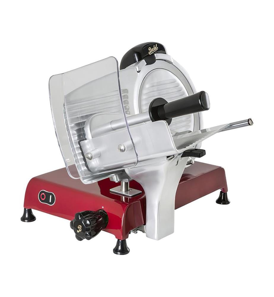 Aufschnittmaschine Red Line 250 – Rot + 2 Jahre Garantie