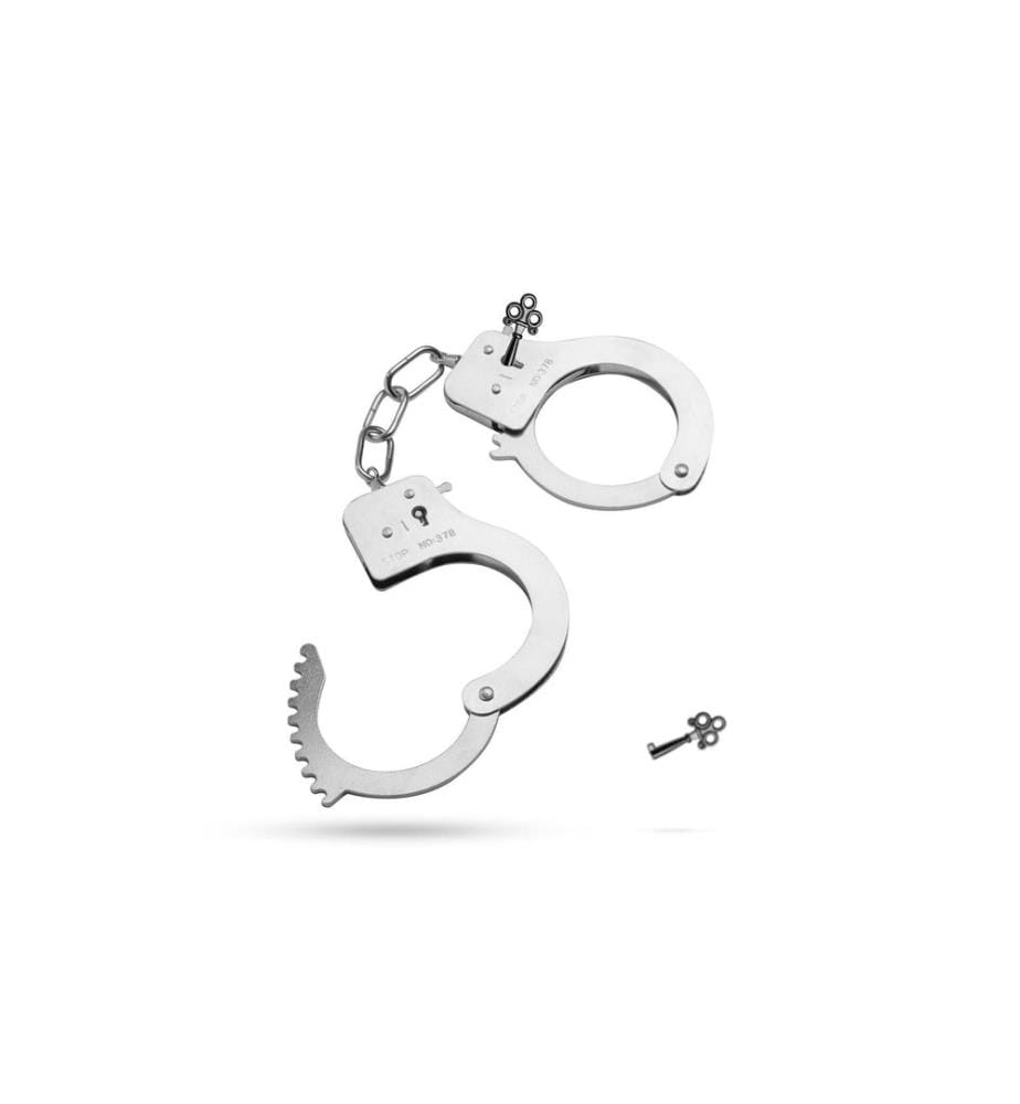Easytoys Fetish Collection Handschellen aus Metall Silber