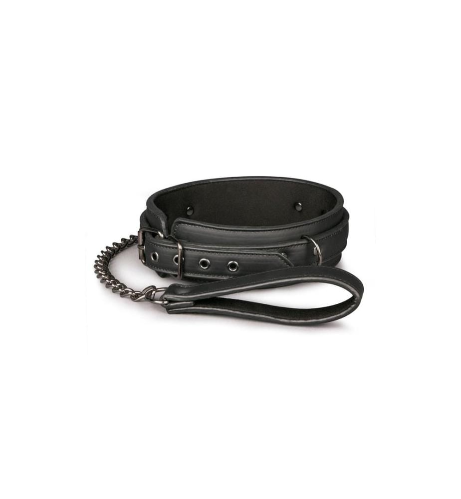 Easytoys Fetish Collection Fetisch Halsband mit Leine Schwarz
