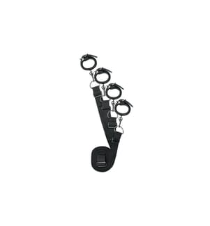 Easytoys Fetish Collection Under Mattress Restraint Set Schwarz