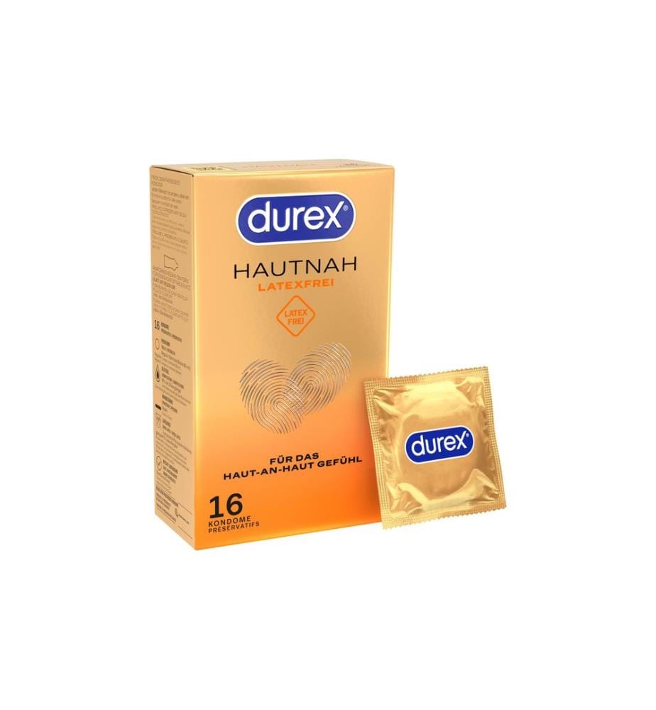 Durex Kondome Hautnah Latexfrei 16 Stück