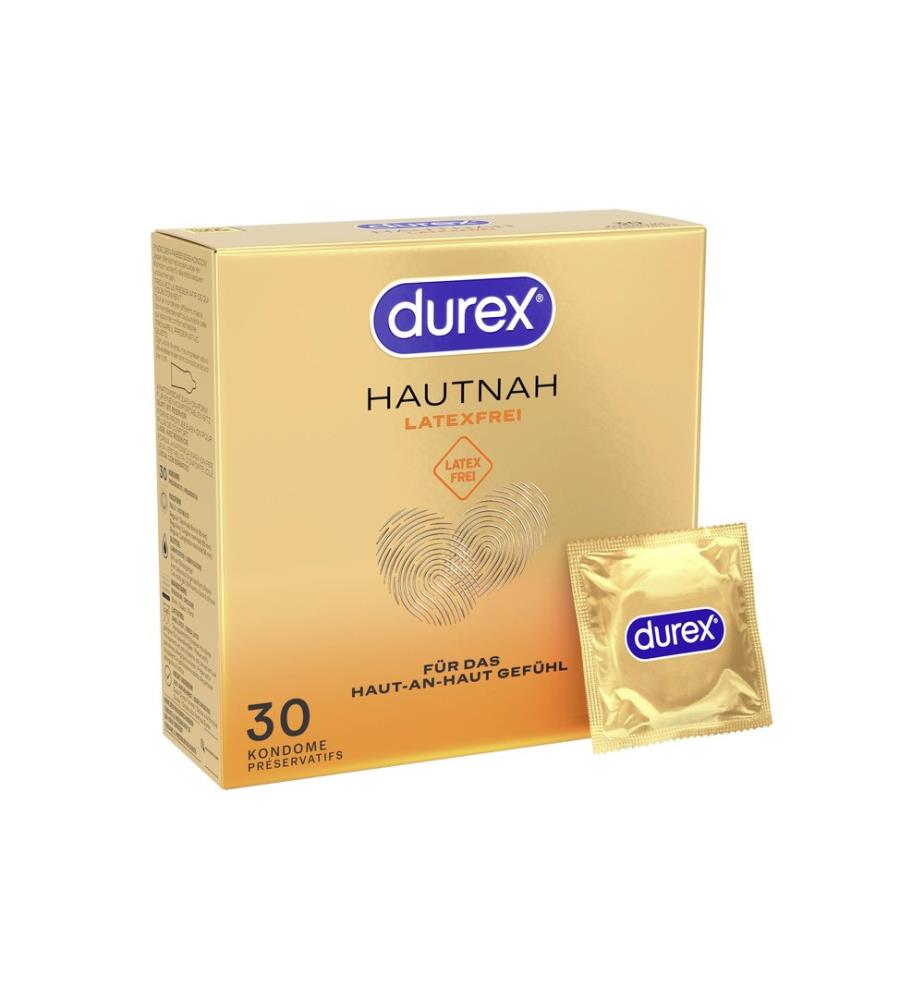 Durex Kondome Hautnah Latexfrei 30 Stück