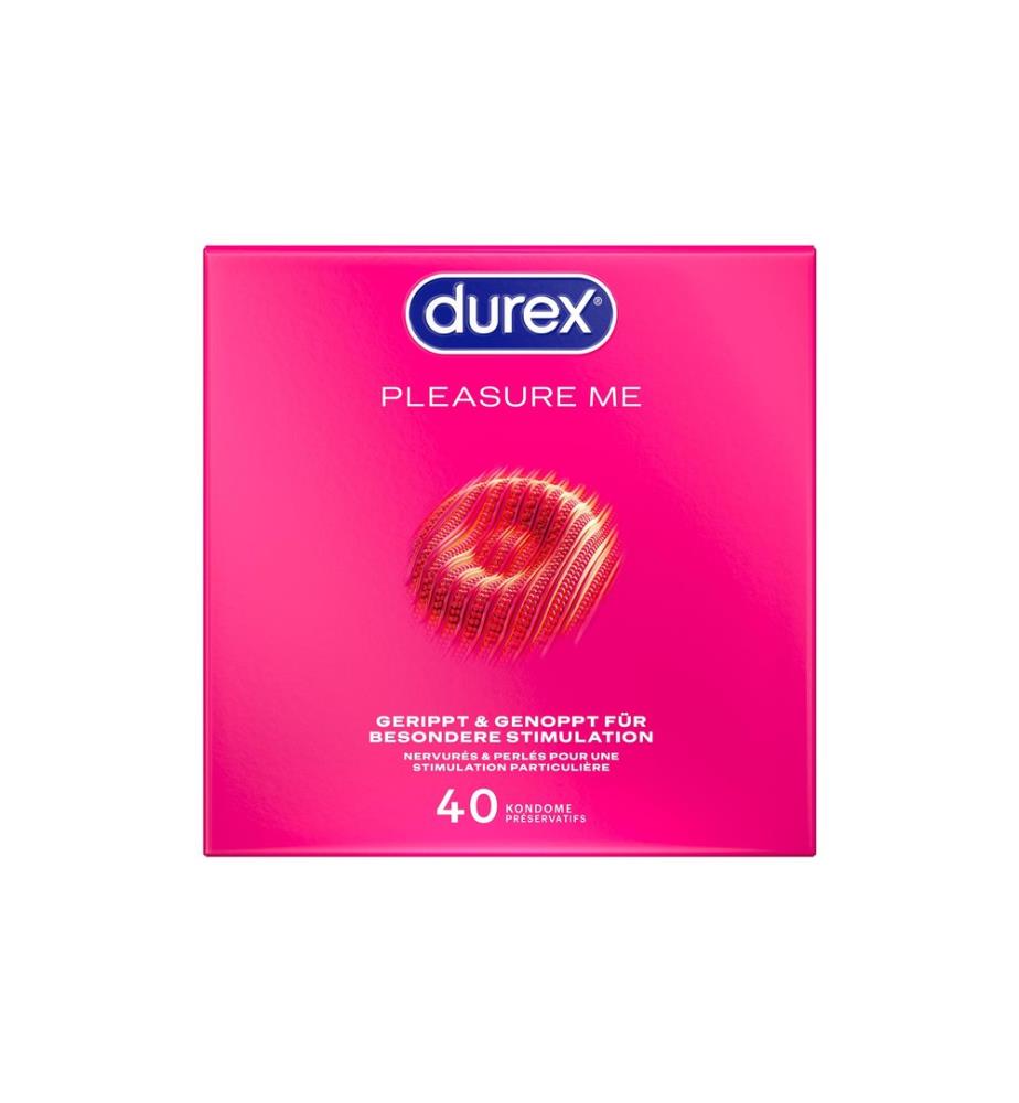 Préservatifs Durex Pleasure Me 40 pièces