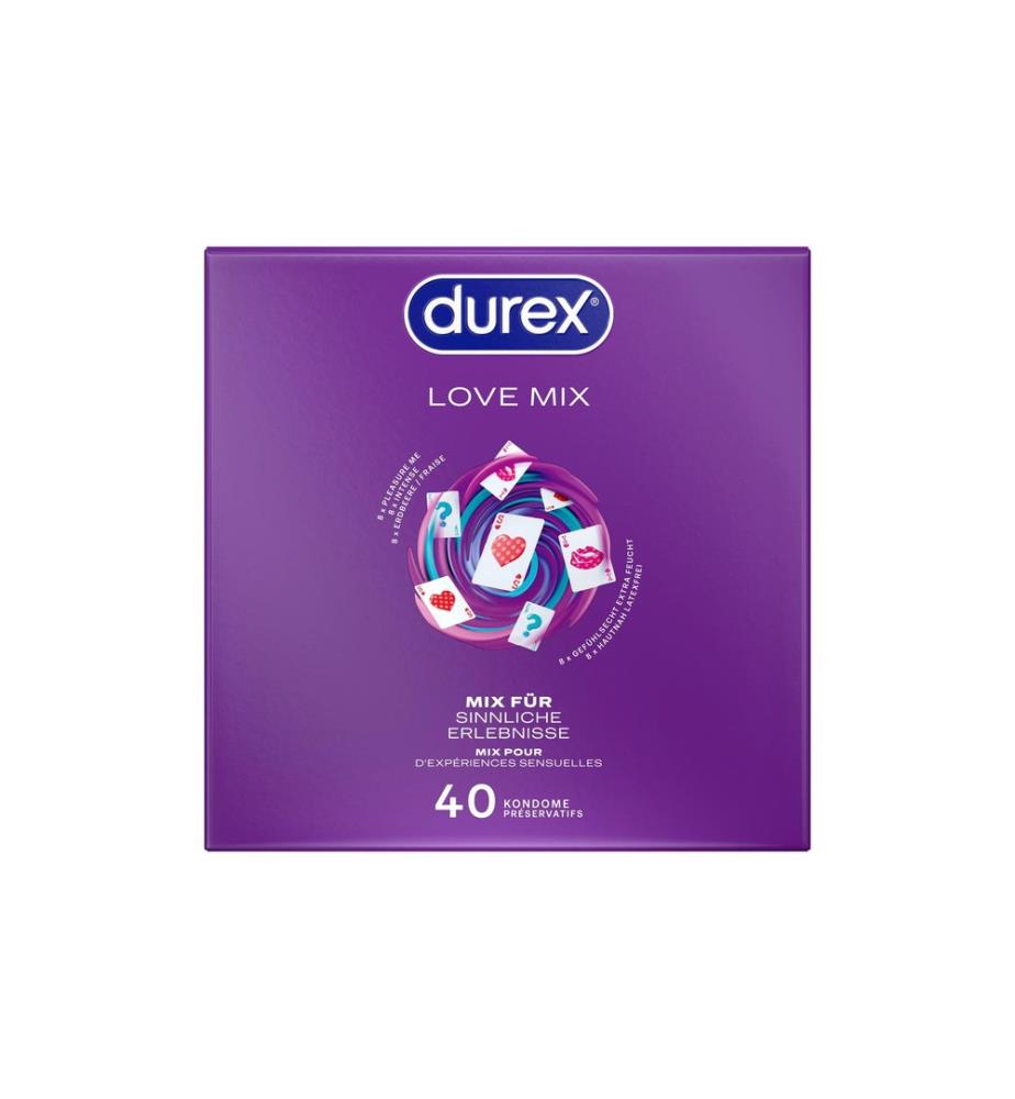 Durex Préservatifs Love Mix 40 pièces