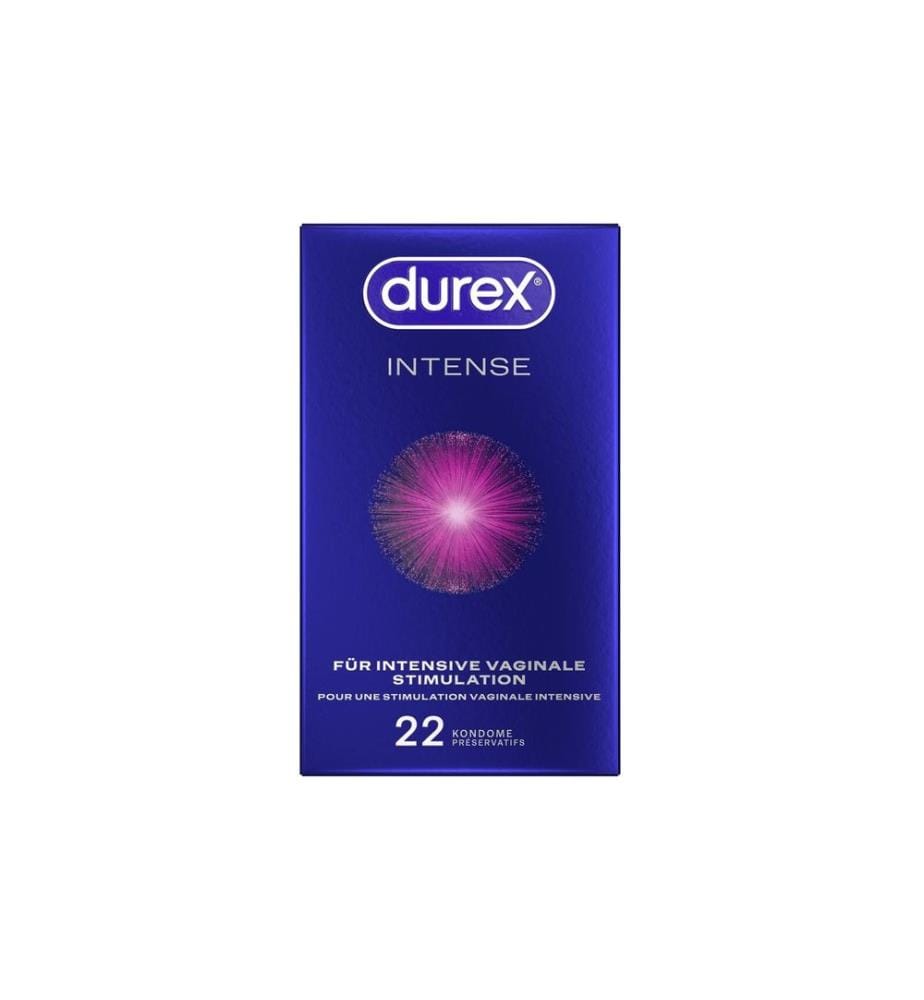 Durex préservatifs Intense Orgasmic 22 pièces