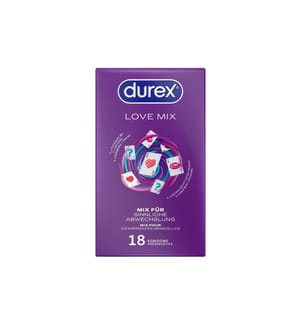 Durex Kondome Love Mix 18 Stück