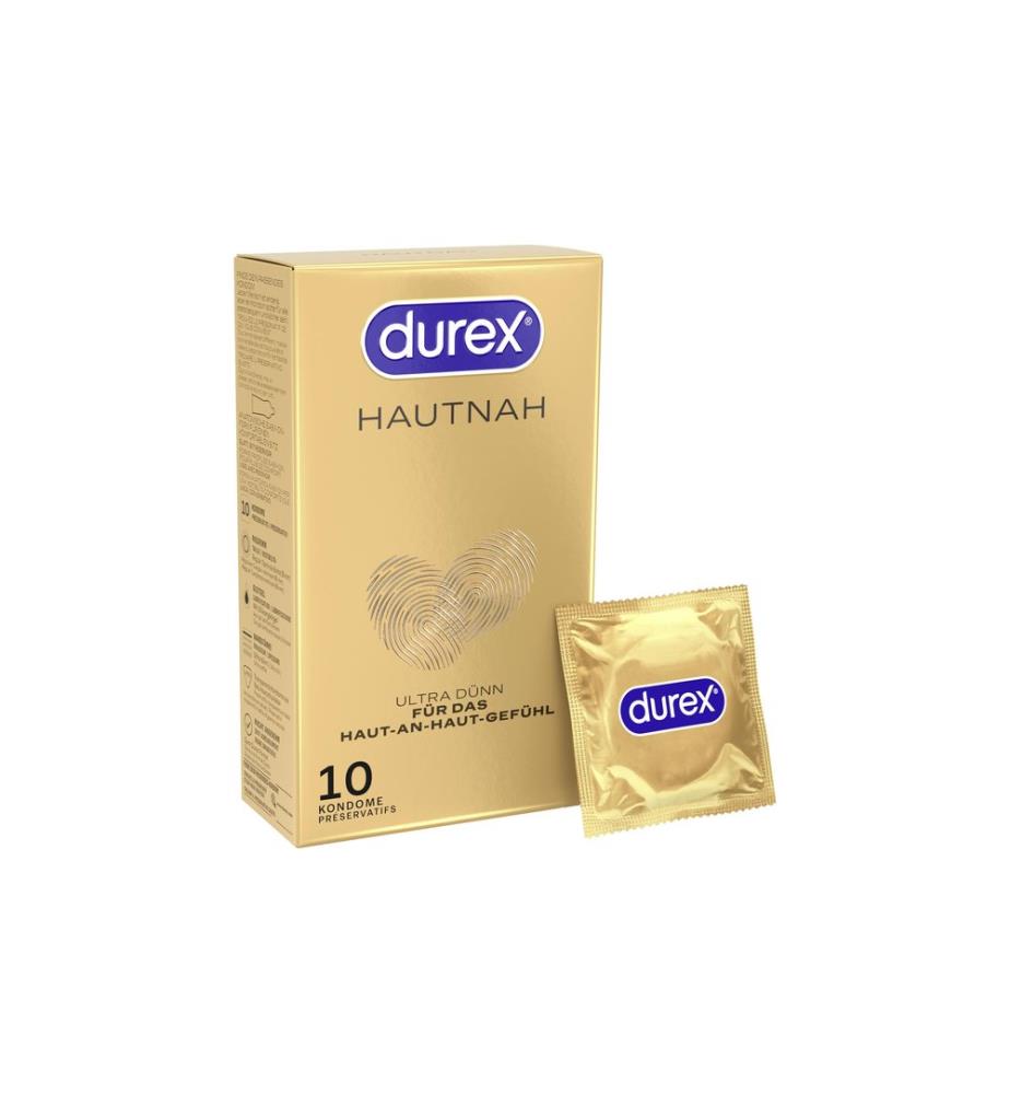 Durex Préservatifs Hautnah Classic 10 pièces