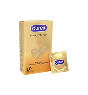 Durex Kondome Hautnah Latexfrei 10 Stück