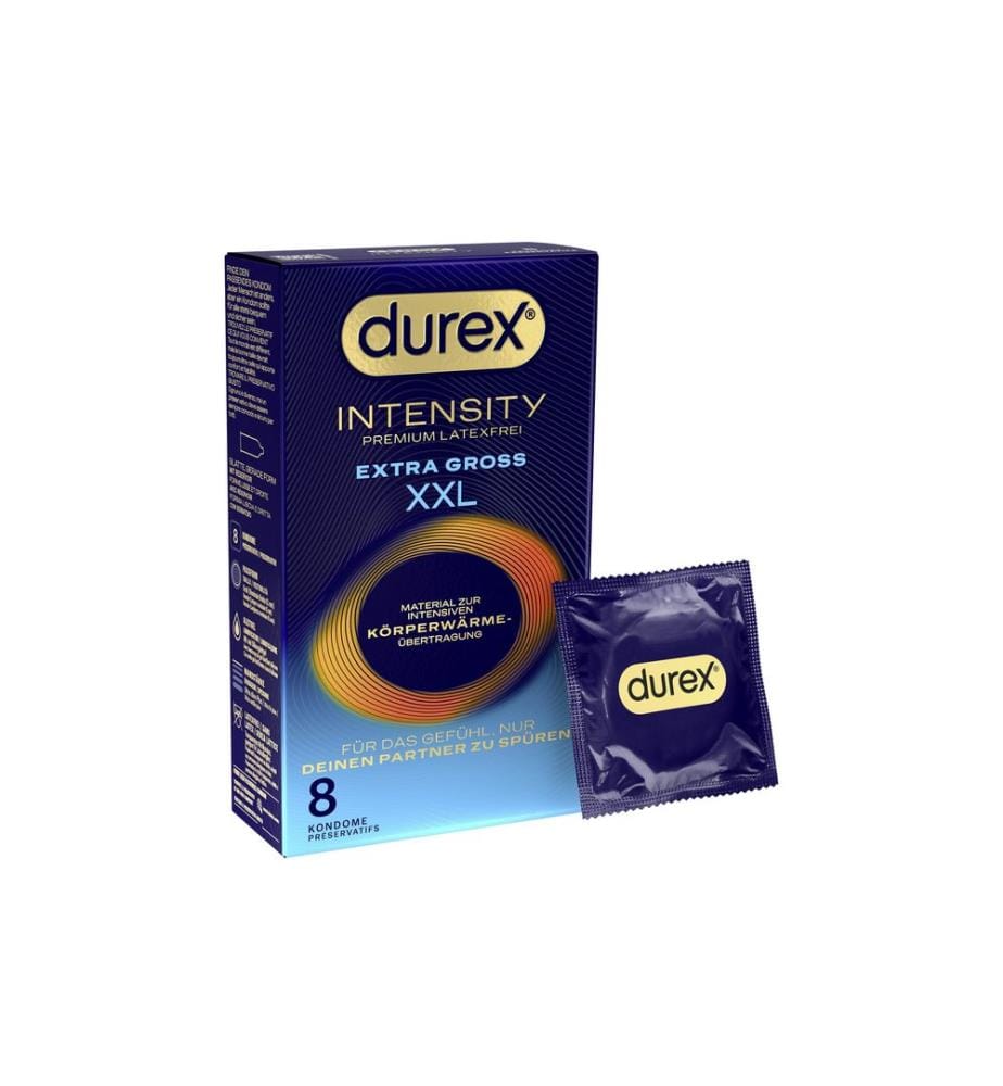 Durex Kondome Intensity Extra Gross Latexfrei 8 Stück