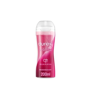 Durex Massage- & Gleitgel Play 2in1 Guarana 200 ml