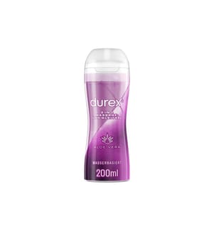 Durex Massage- & Gleitgel Play 2in1 Aloe Vera 200 ml