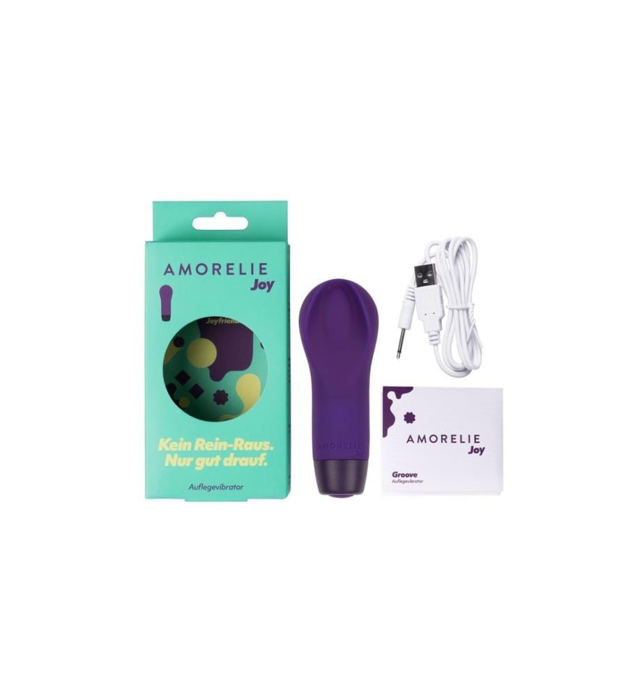 Amorelie Auflegevibrator «Groove» Violett