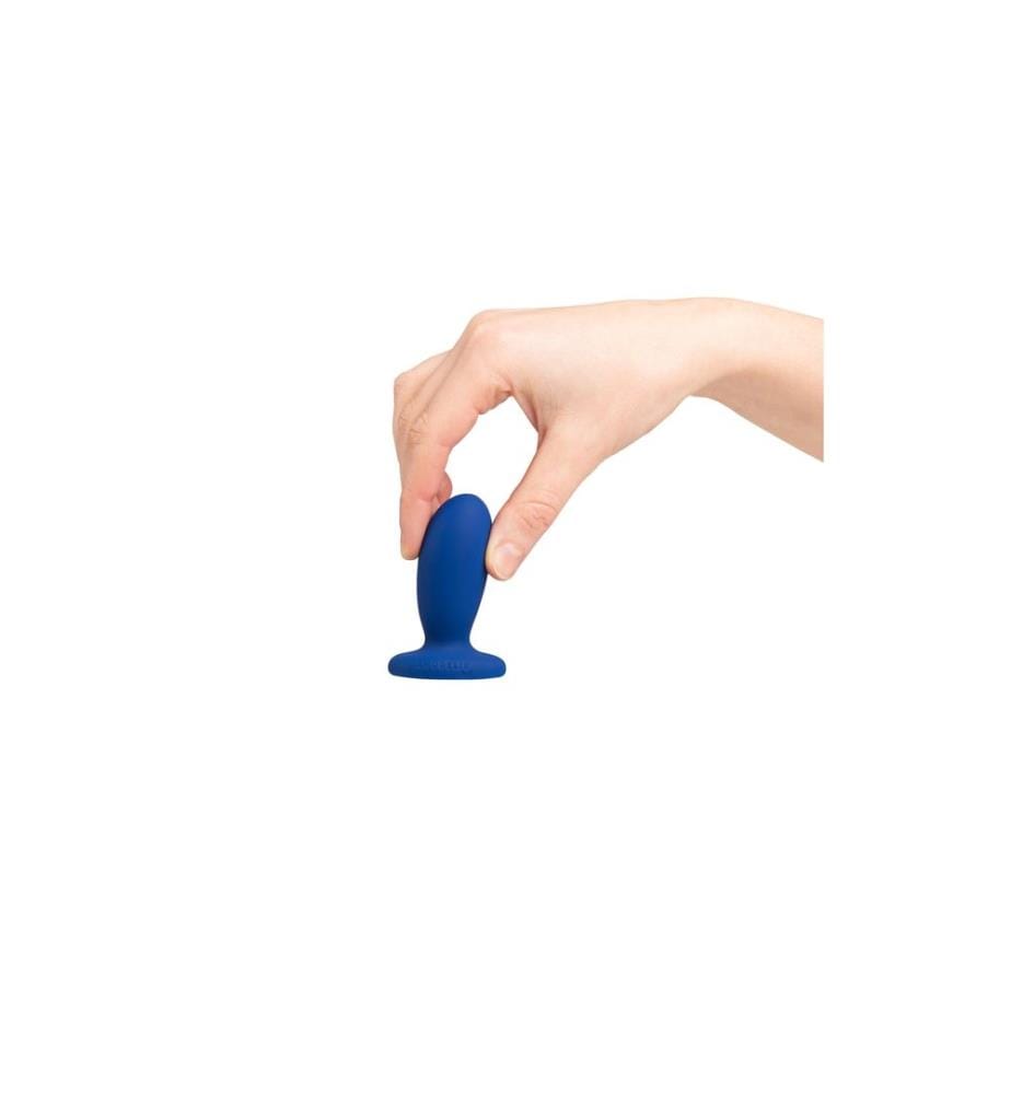 Amorelie Analplug mit Vibration «Fly» Blau