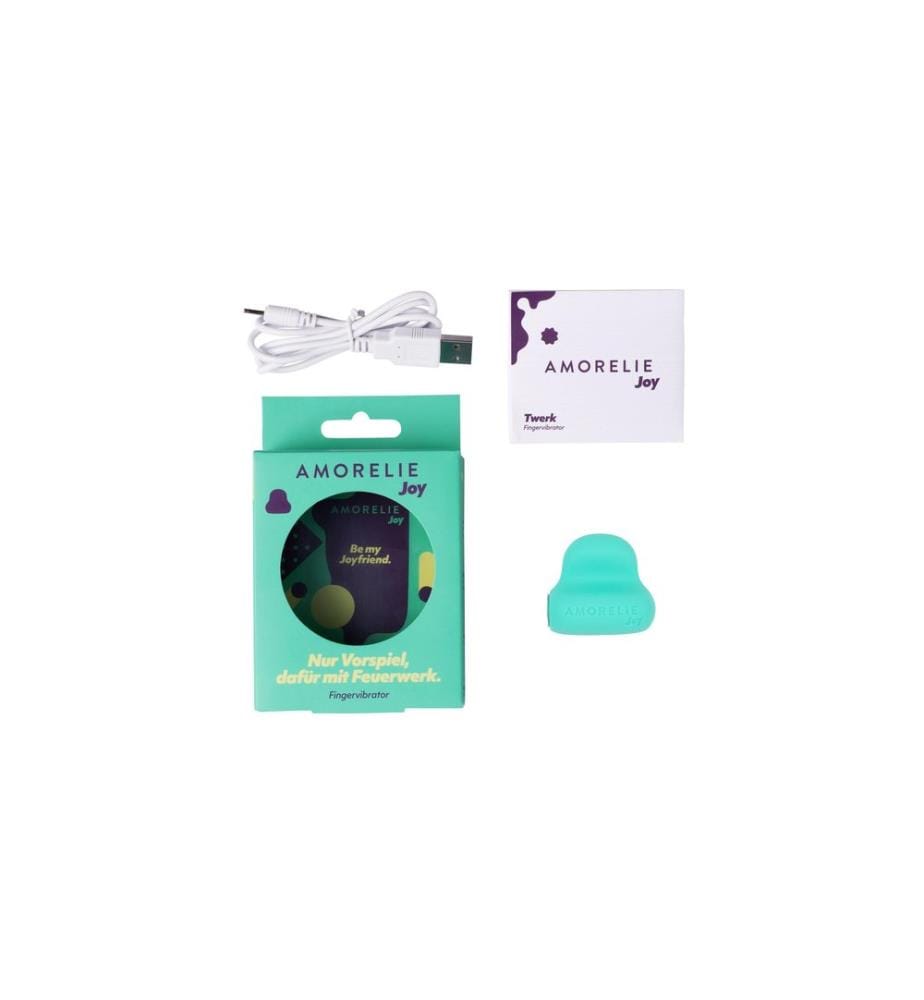 Amorelie Fingervibrator «Twerk» Türkis