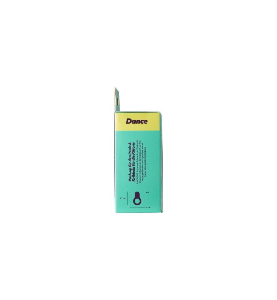 Amorelie anneau de pénis vibrant «Dance» turquoise