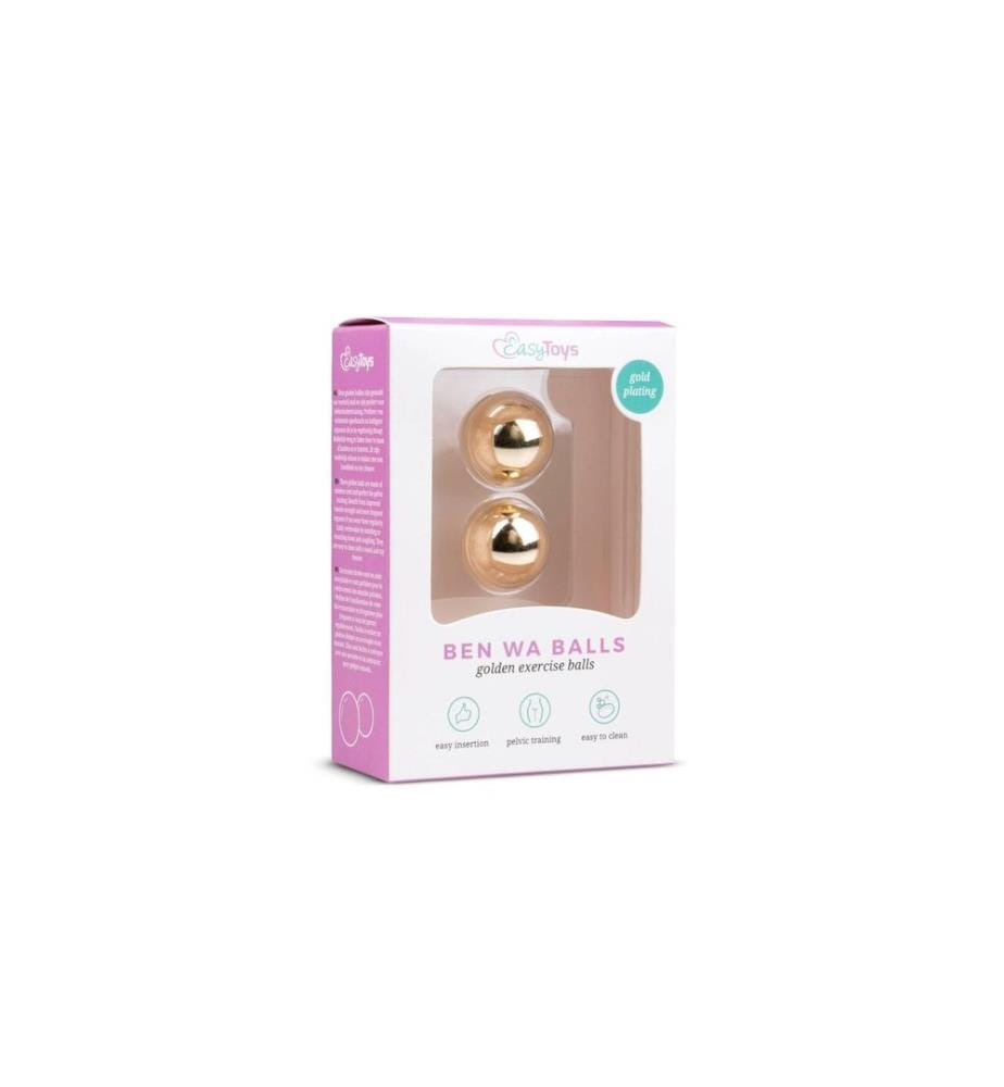Easytoys Collection Fetish Boules de geisha Ben Wa Or