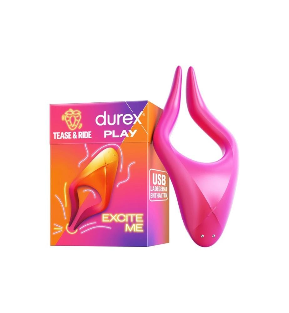 Durex Tease and Ride Stimulateur multi Rosa