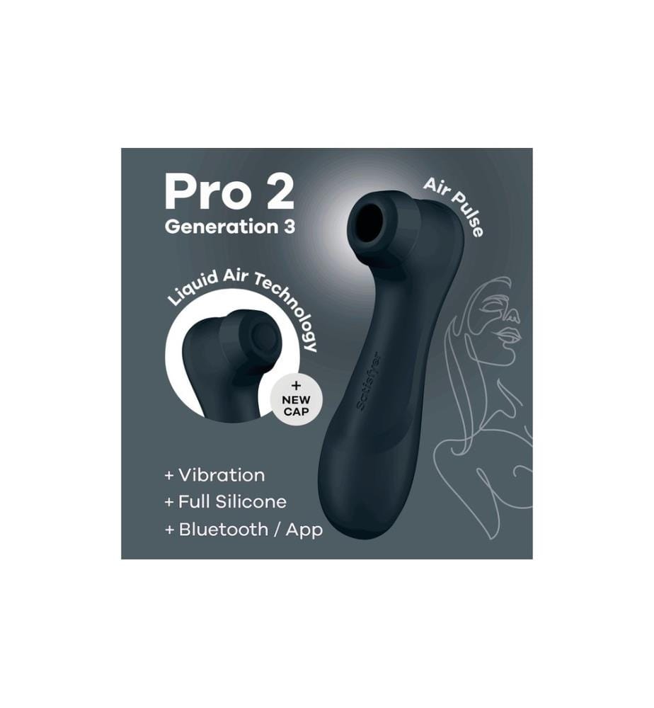 Satisfyer Vibrator Pro 2 Generation 3 noir