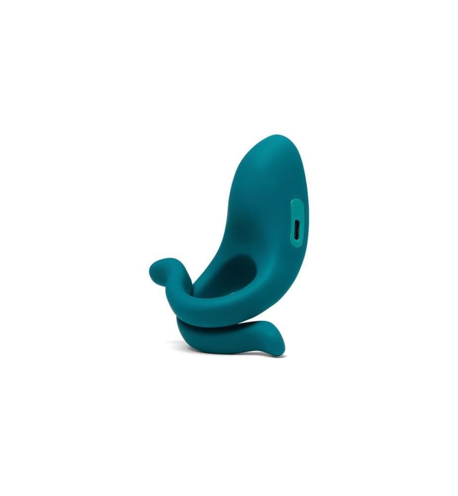 Dame Hug Cock Ring Fir Grün